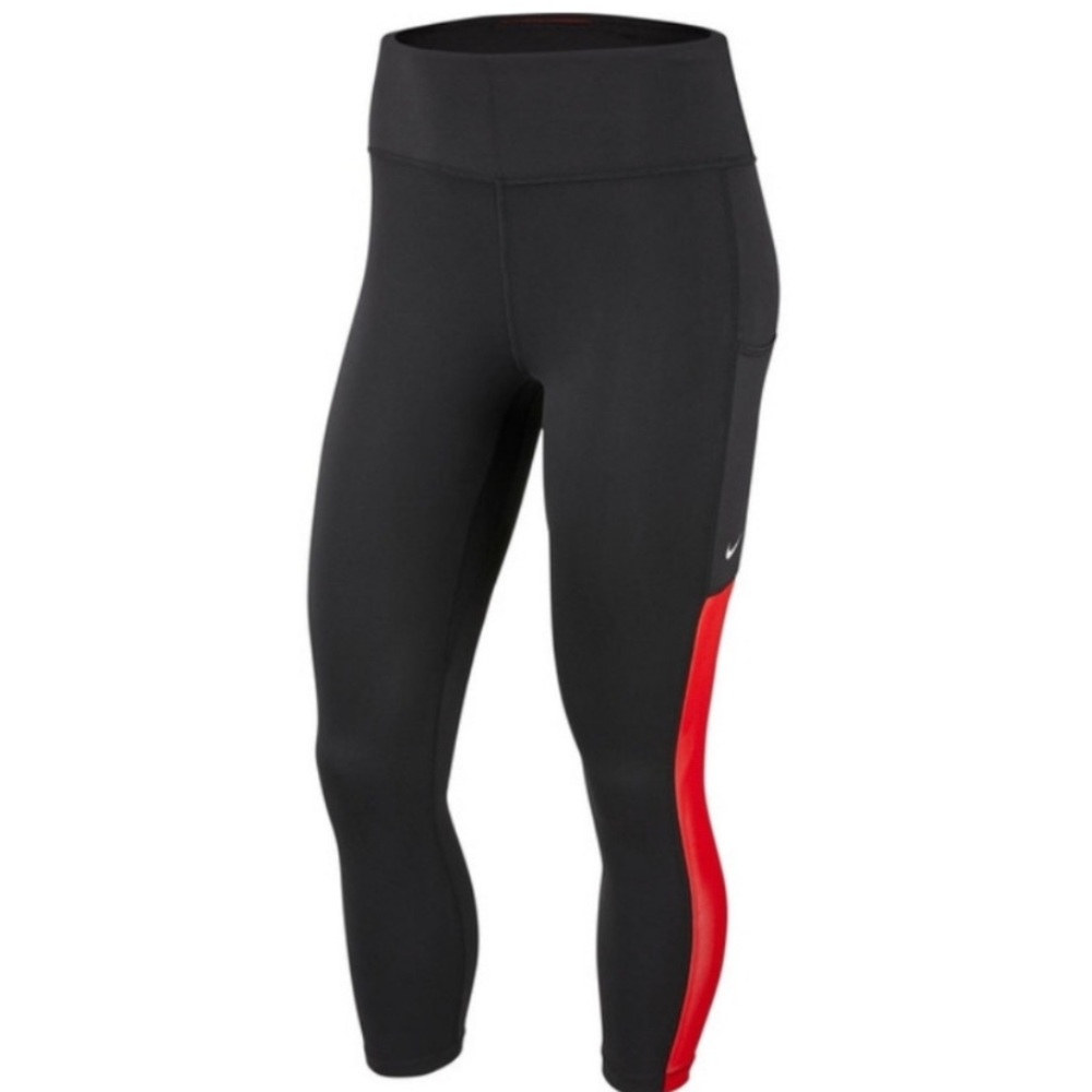 Nike Dri-Fit Cropped Vented Training Tights/Leggings, Multi, Medium